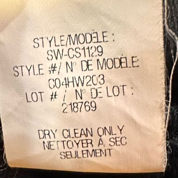 Helmut Lang Wide Waistband Black Leggings - Picture 5 of 5